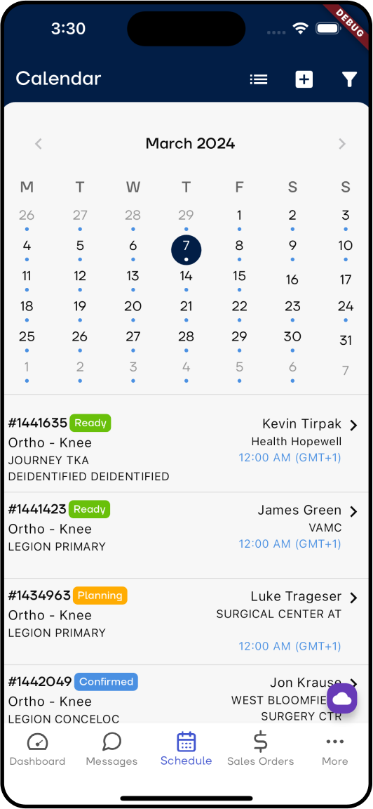 App screenshot